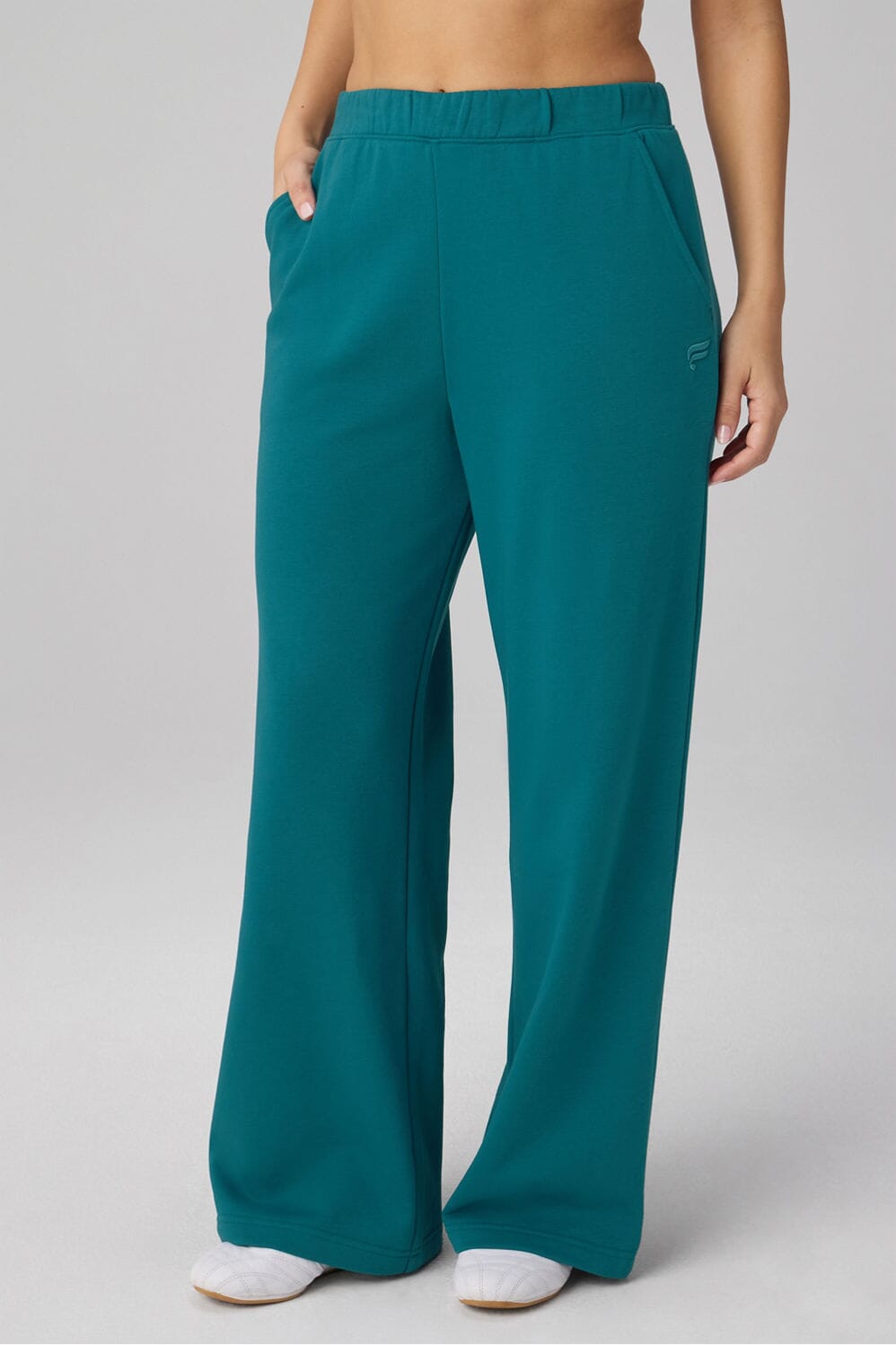 FABLETICS YEAR ROUND TERRY WIDE LEG SWEATPANT