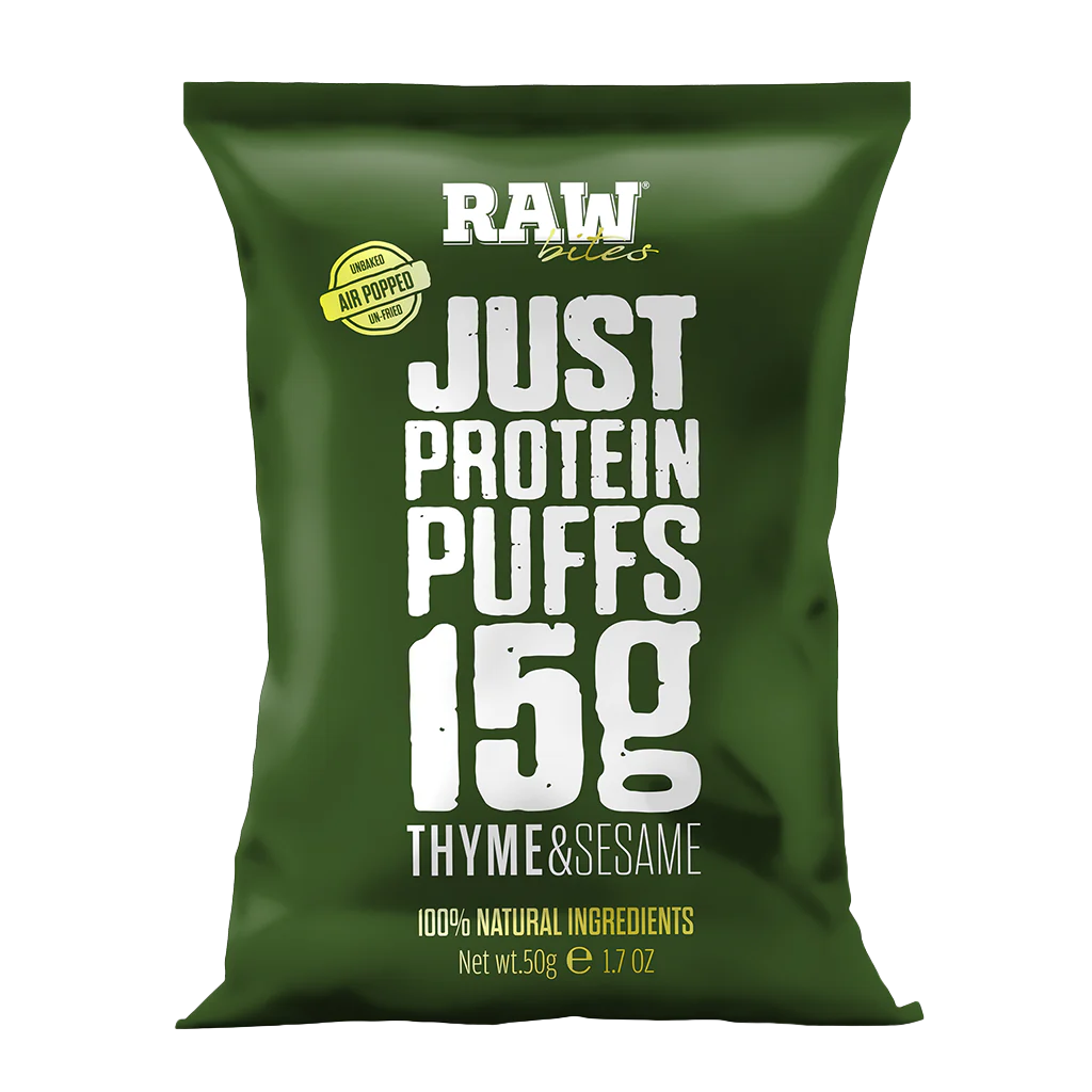 RAW BITES-CORN CHIPS (THYME&SESAME)