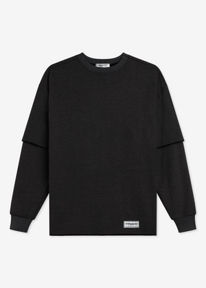 THE GIVING MOVEMENT WASHED 2 IN 1 PRINTED SWEATSHIRT