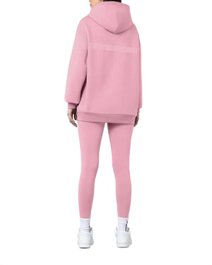 THE GIVING MOVEMENT COTTON OVERSIZED ZIP HOODIE