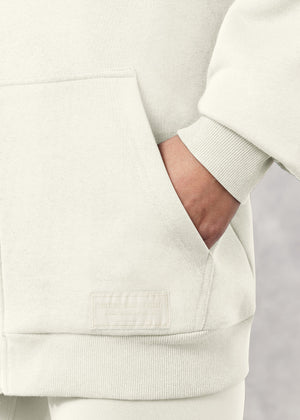 THE GIVING MOVEMENT COTTON OVERSIZED ZIP HOODIE