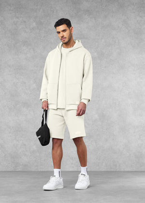 THE GIVING MOVEMENT COTTON OVERSIZED ZIP HOODIE
