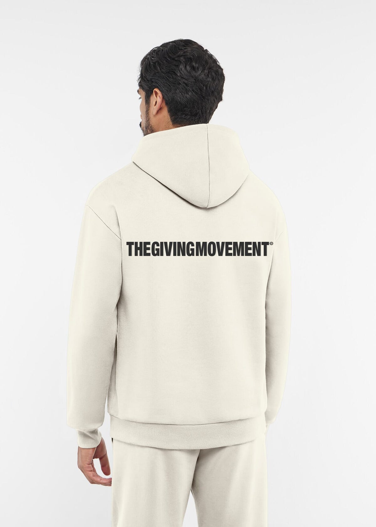 THE GIVING MOVEMENT COTTON OVERSIZED HOODIE