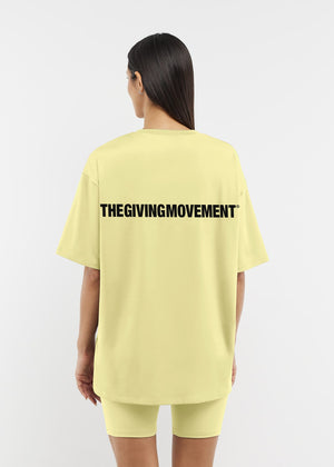 THE GIVING MOVEMENT SOFTSKIN OVERSIZED T- SHIRT