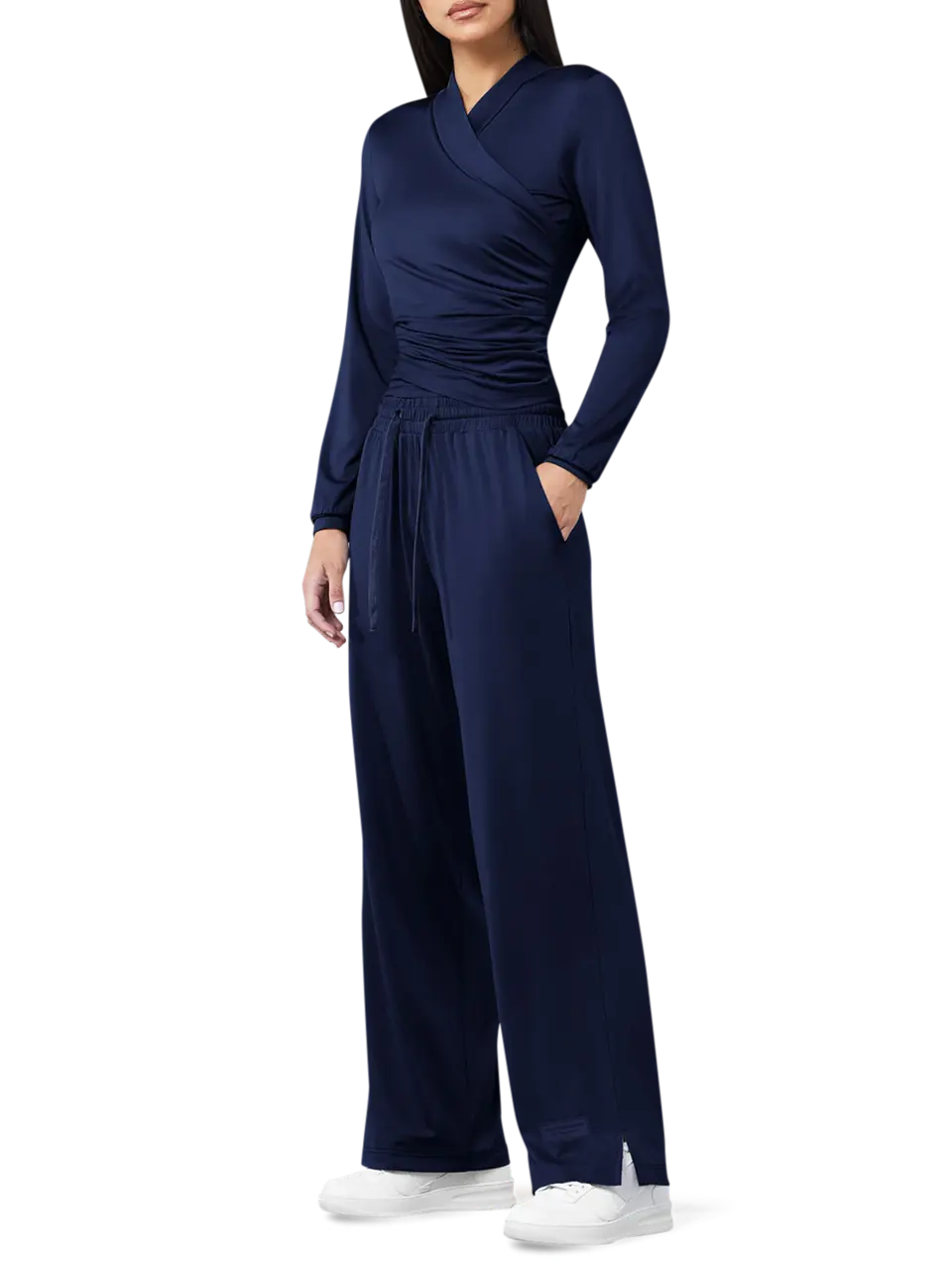 THE GIVING MOVEMENT COTTON WIDE LEG JOGGER- REGULAR