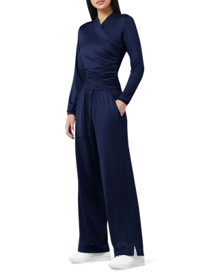 THE GIVING MOVEMENT COTTON WIDE LEG JOGGER- REGULAR