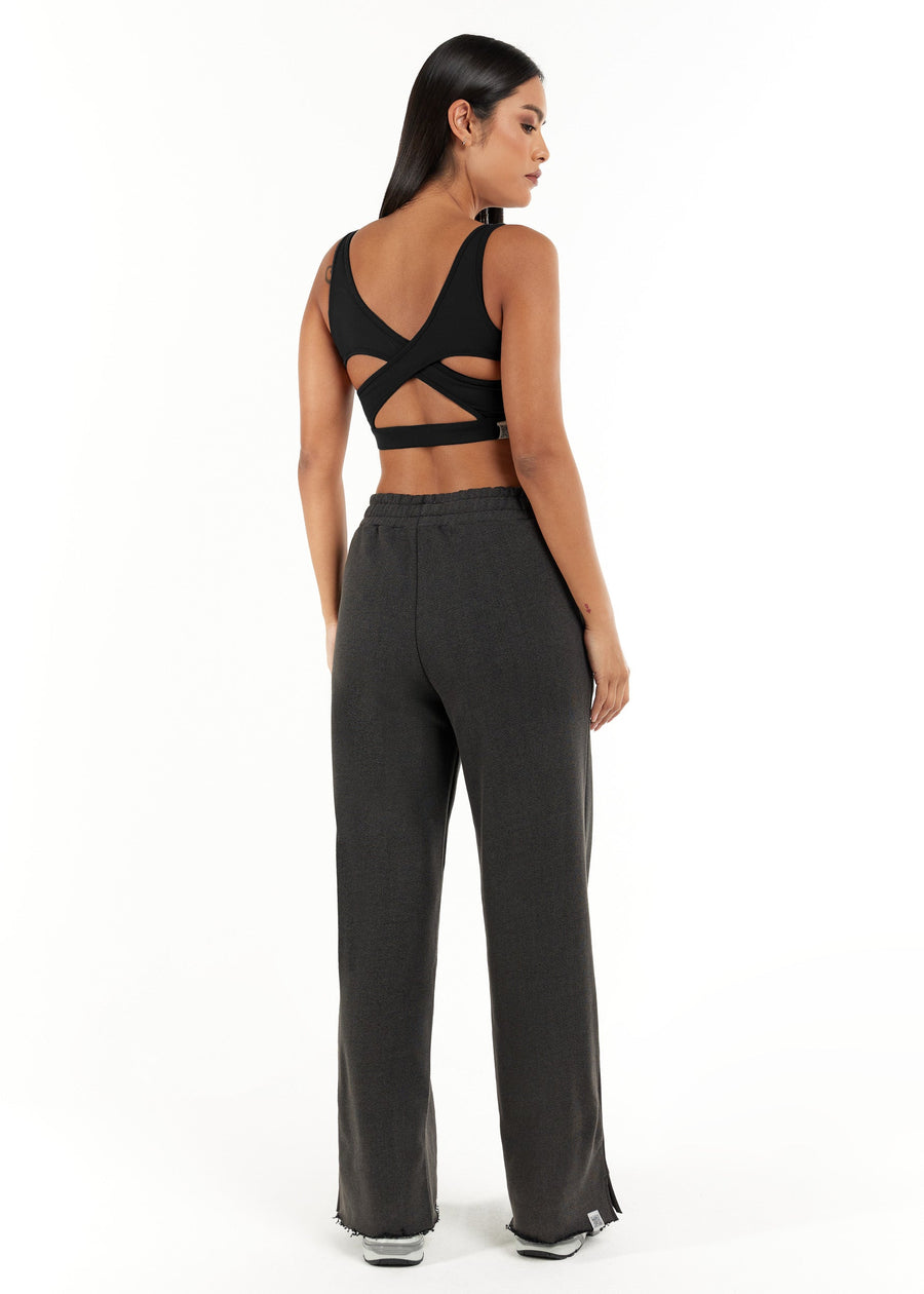 THE GIVING MOVEMENT COTTON WIDE LEG JOGGER- REGULAR