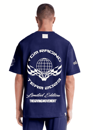 THE GIVING MOVEMENT RELAXED FIT PRINTED BIKER T-SHIRT