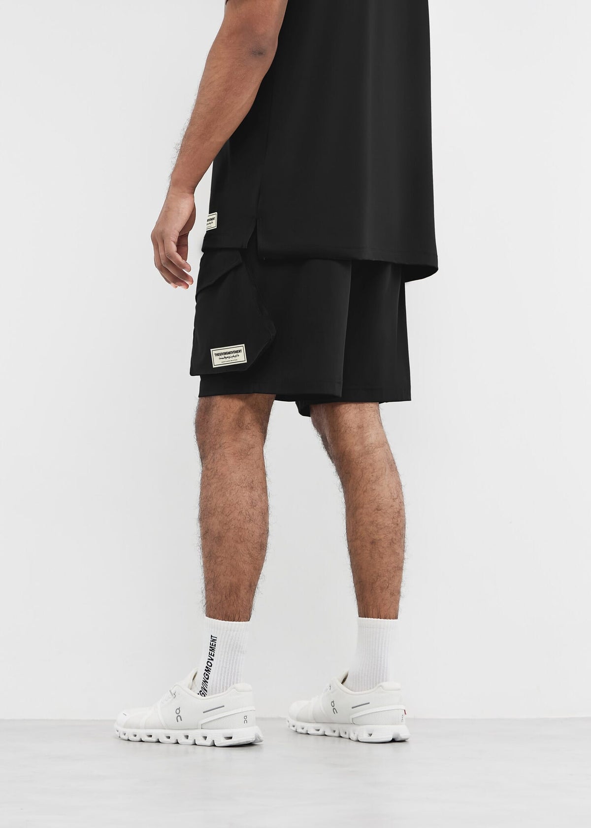THE GIVING MOVEMENT MENS SOFTSKIN CARGO SHORTS