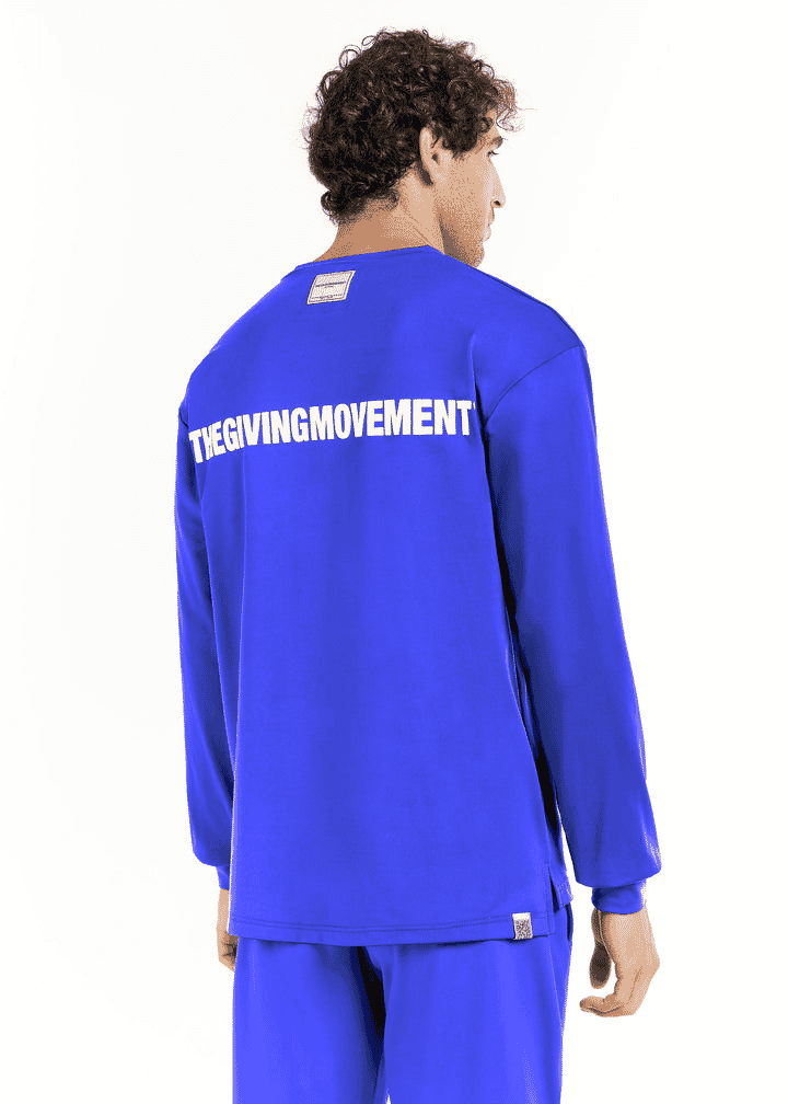 THE GIVING MOVEMENT RECYCLED LS TOP
