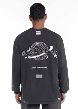 THE GIVING MOVEMENT LS PRINTED TOP