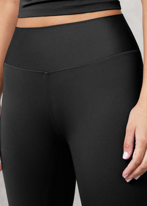 THE GIVING MOVEMENT SOFTSKIN FLARED LEGGING- REGULAR