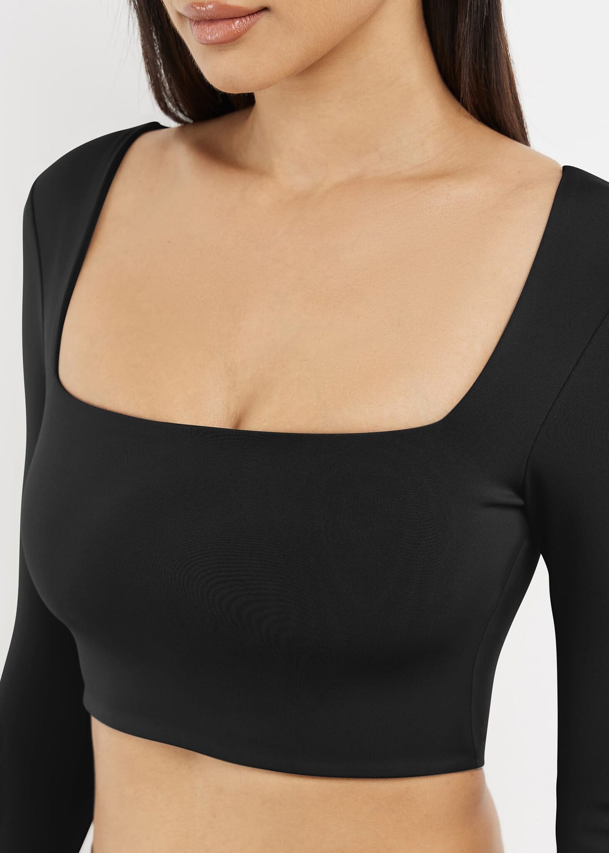 THE GIVING MOVEMENT SOFTSKIN LONG SLEEVE BRA TOP