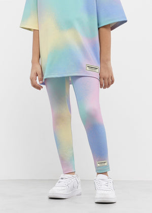 THE GIVING MOVEMENT KIDS SOFTKSIN  CANDYFLOSS PRINT LEGGINGS