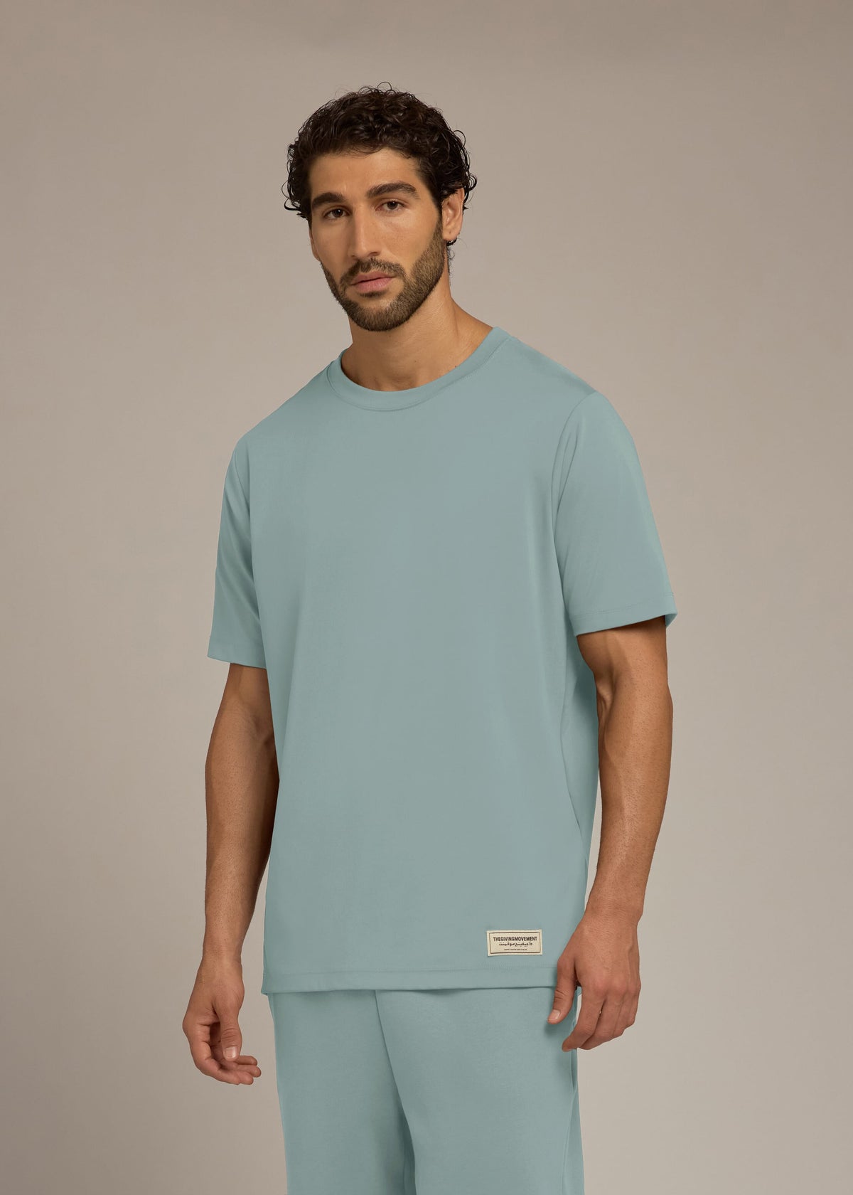 THE GIVING MOVEMENT MENS LIGHT COTTON LUXE MENS REG FIT T-SHIRT