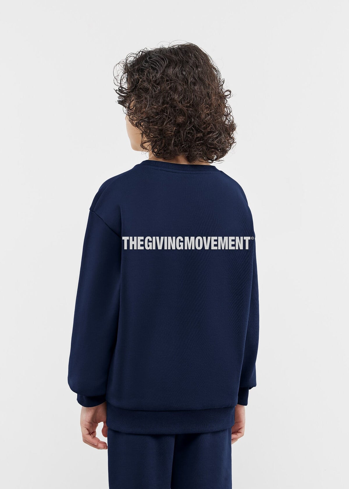 THE GIVING MOVEMENT KIDS COTTON SWEATSHIRT