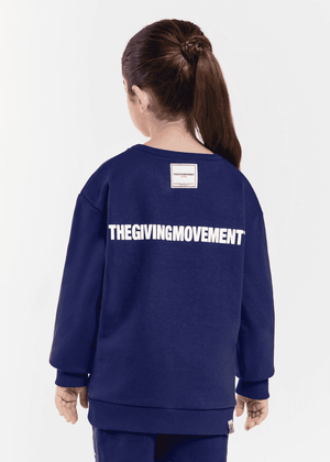THE GIVING MOVEMENT KIDS CREW NECK SWEAT