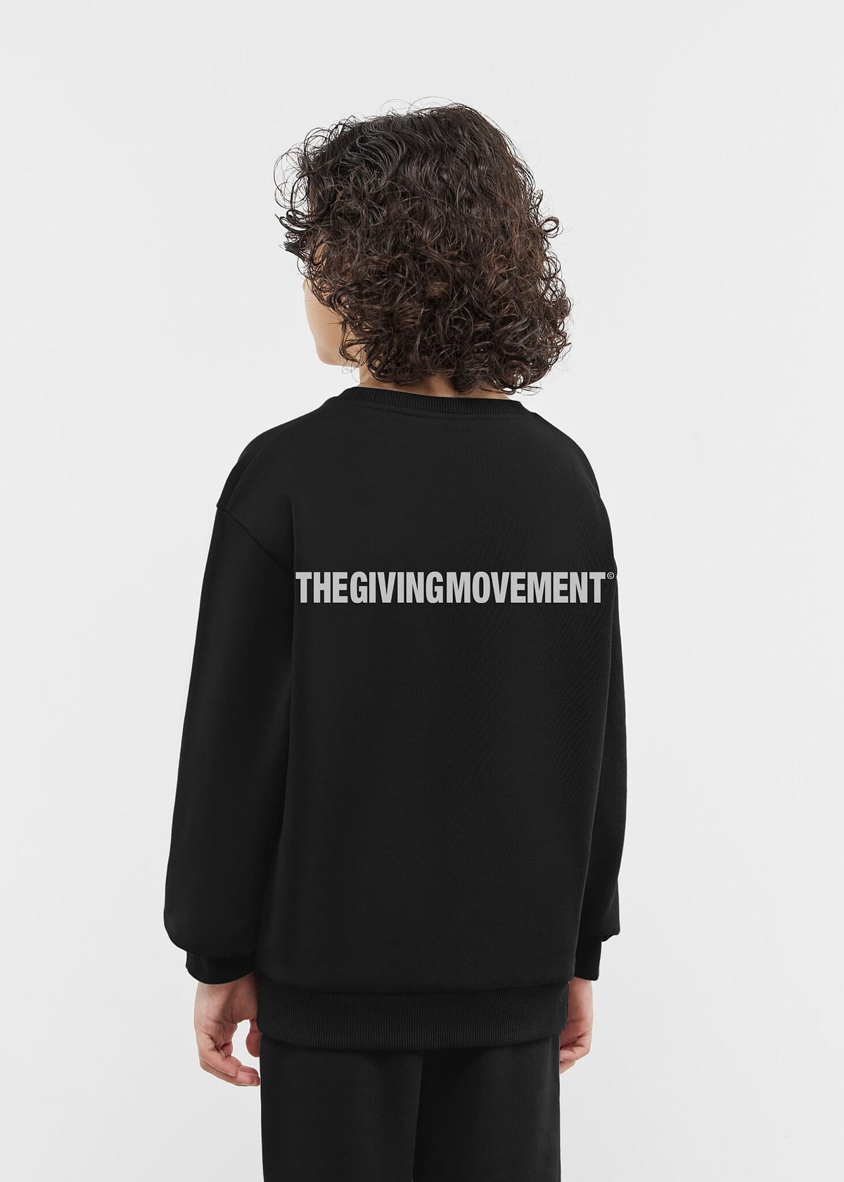 THE GIVING MOVEMENT KIDS COTTON SWEATSHIRT