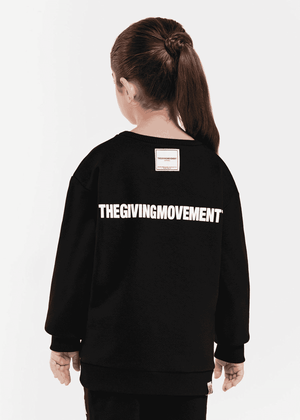 THE GIVING MOVEMENT KIDS CREW NECK SWEAT