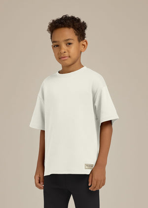 THE GIVING MOVEMENT KIDS COTTON LUXE GRAFFITI PRINT T-SHIRT