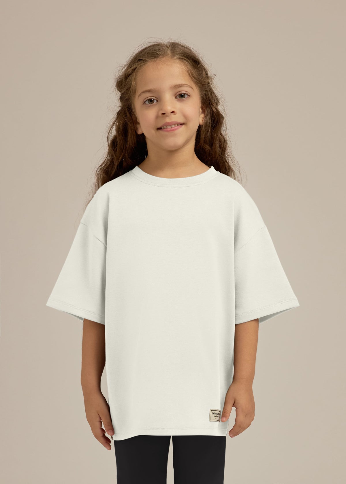 THE GIVING MOVEMENT KIDS COTTON LUXE GRAFFITI PRINT T-SHIRT