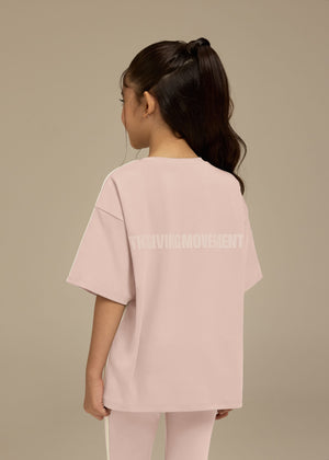 THE GIVING MOVEMENT KIDS SOFTSKIN OVERSIZED CONTRAST STRIPE T-SHIRT