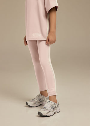 THE GIVING MOVEMENT KIDS SOFTSKIN LEGGINGS - OLDER GIRLS - CONTRAST STRIPE