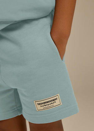 THE GIVING MOVEMENT KIDS COTTON SHORTS