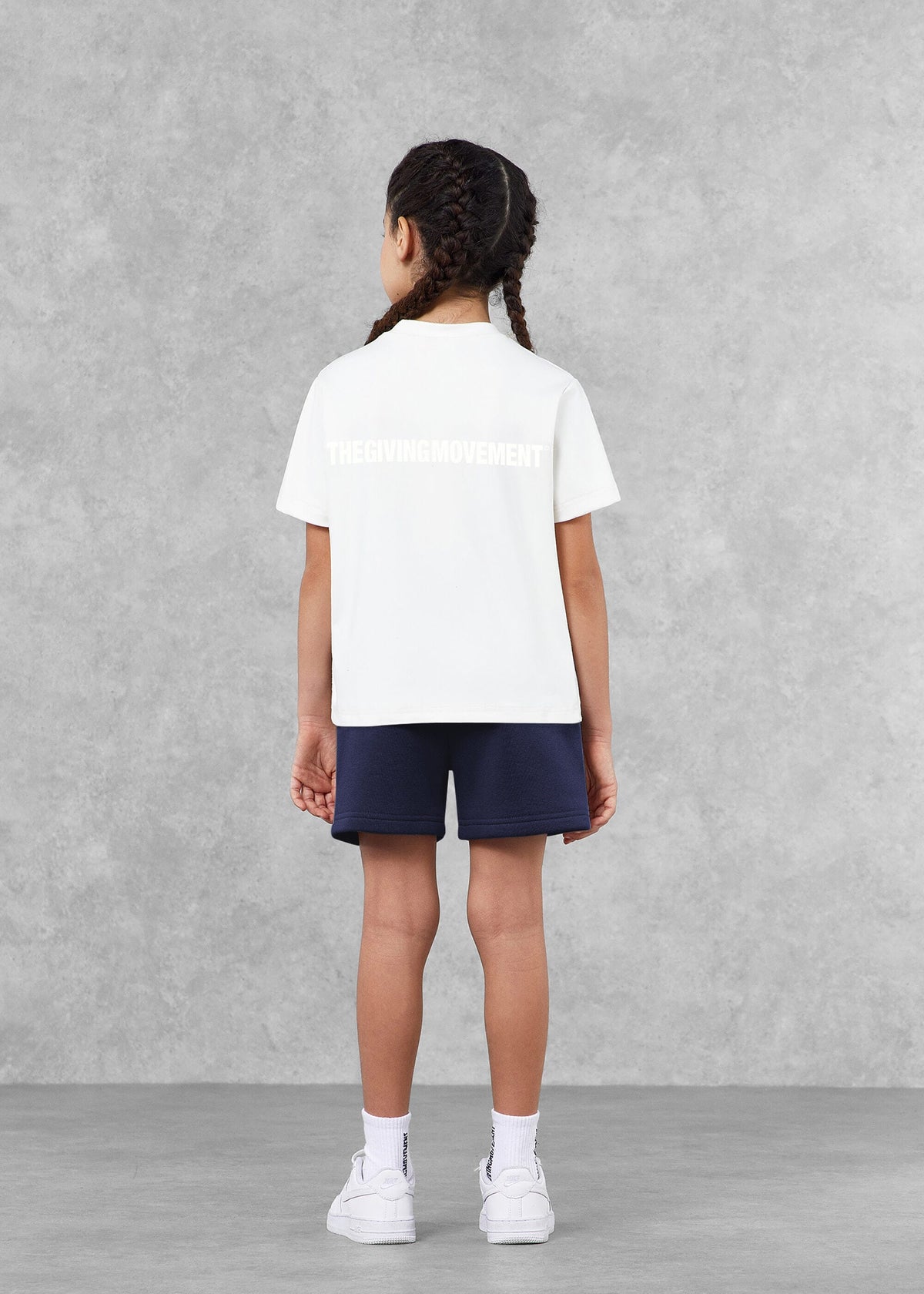 THE GIVING MOVEMENT KIDS COTTON SHORTS