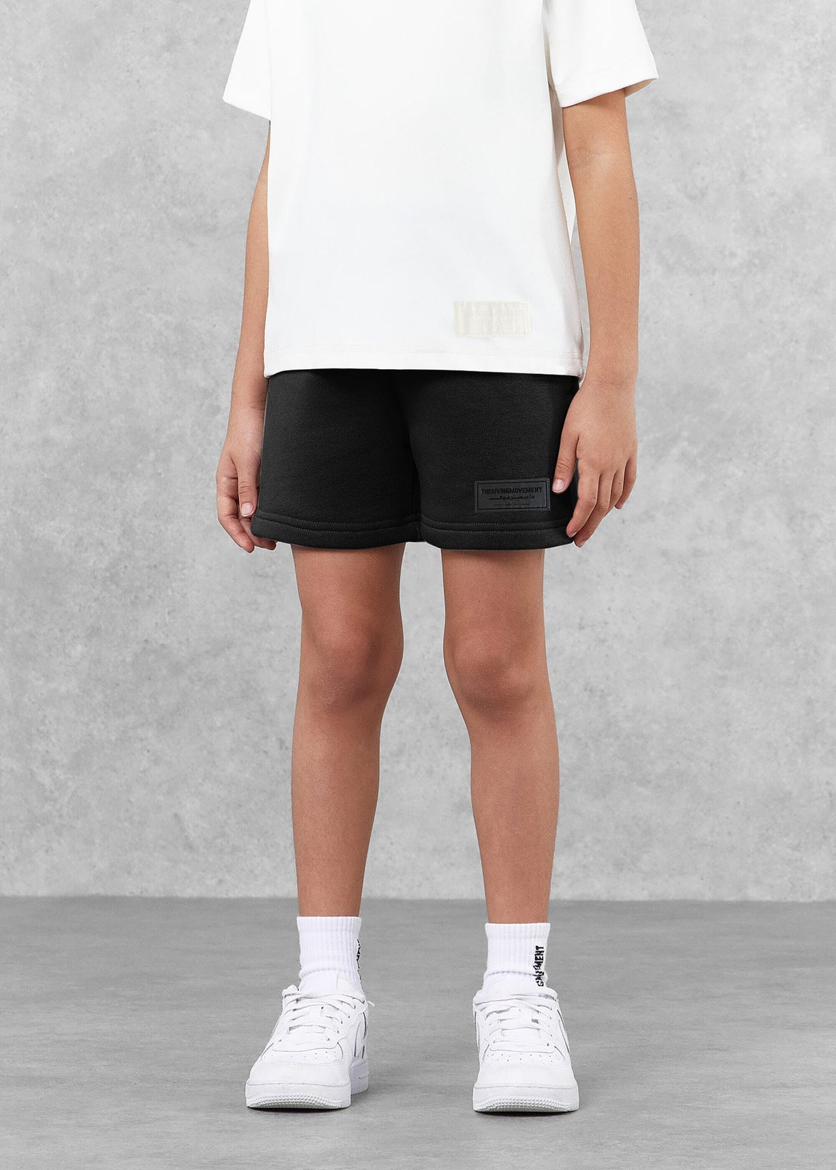 THE GIVING MOVEMENT KIDS COTTON SHORTS