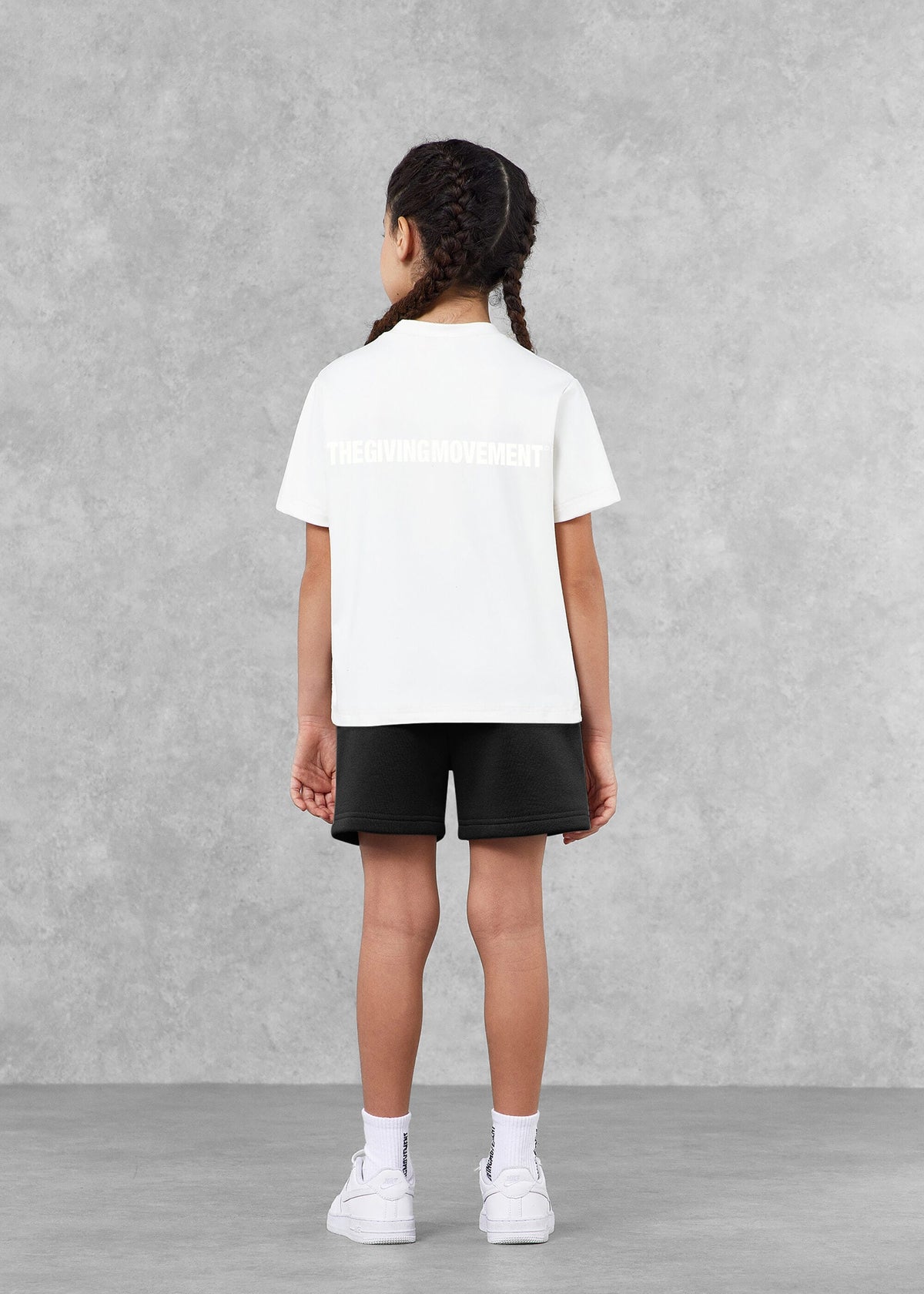 THE GIVING MOVEMENT KIDS COTTON SHORTS