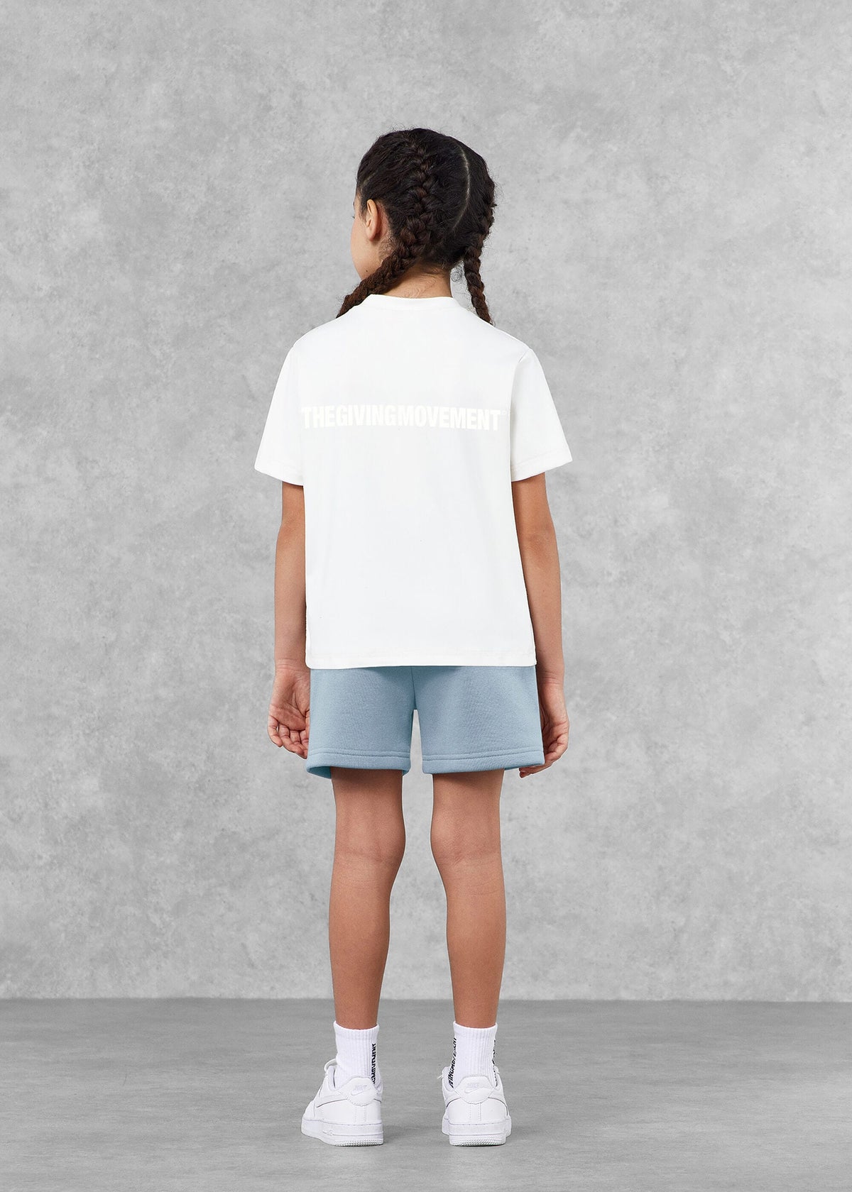 THE GIVING MOVEMENT KIDS COTTON SHORTS
