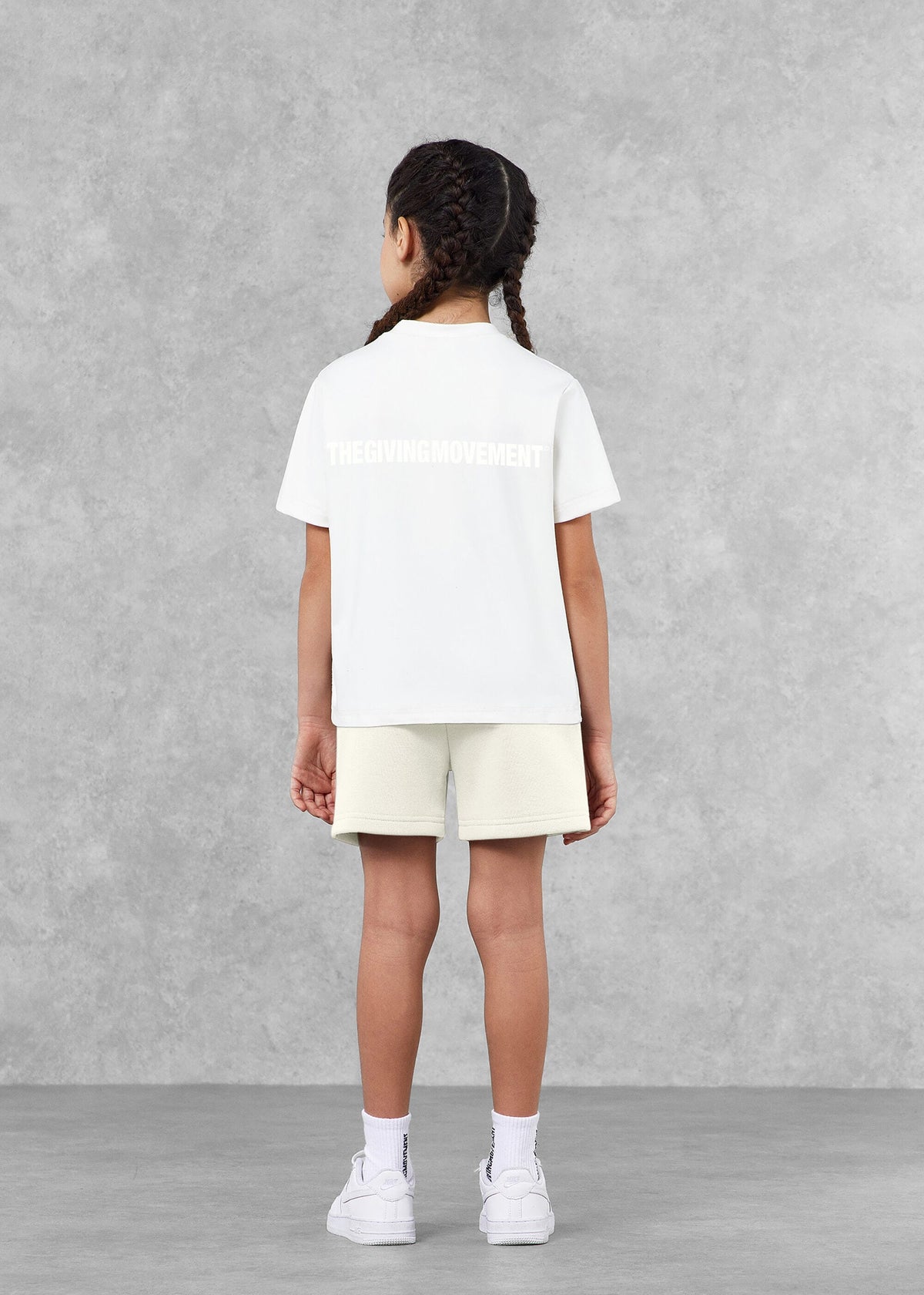 THE GIVING MOVEMENT KIDS COTTON SHORTS