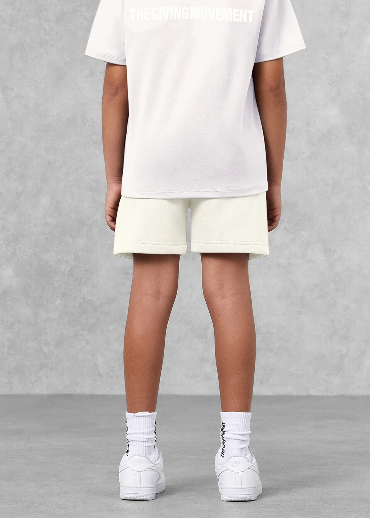 THE GIVING MOVEMENT KIDS COTTON SHORTS