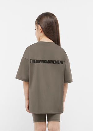 THE GIVING MOVEMENT KIDS SOFTSKIN OVERSIZED T-SHIRT