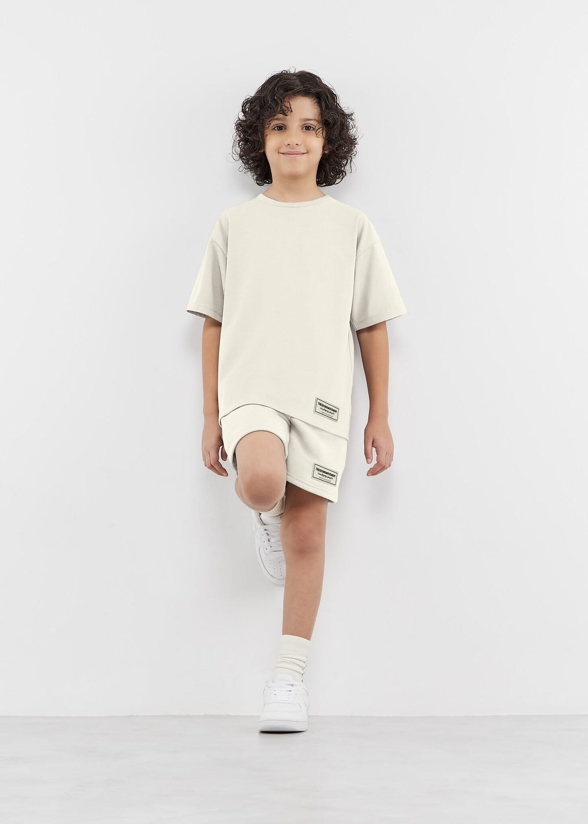 THE GIVING MOVEMENT KIDS COTTON JERSEY OVERSIZED T- SHIRT