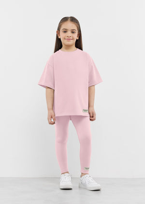 THE GIVING MOVEMENT KIDS COTTON JERSEY OVERSIZED T- SHIRT