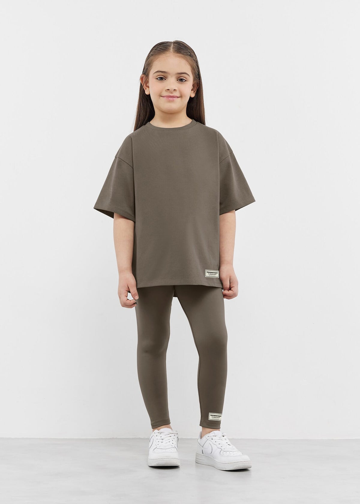 THE GIVING MOVEMENT KIDS COTTON JERSEY OVERSIZED T- SHIRT