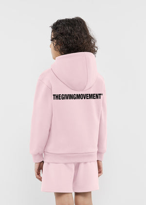 THE GIVING MOVEMENT KIDS COTTON ZIP HOODIE