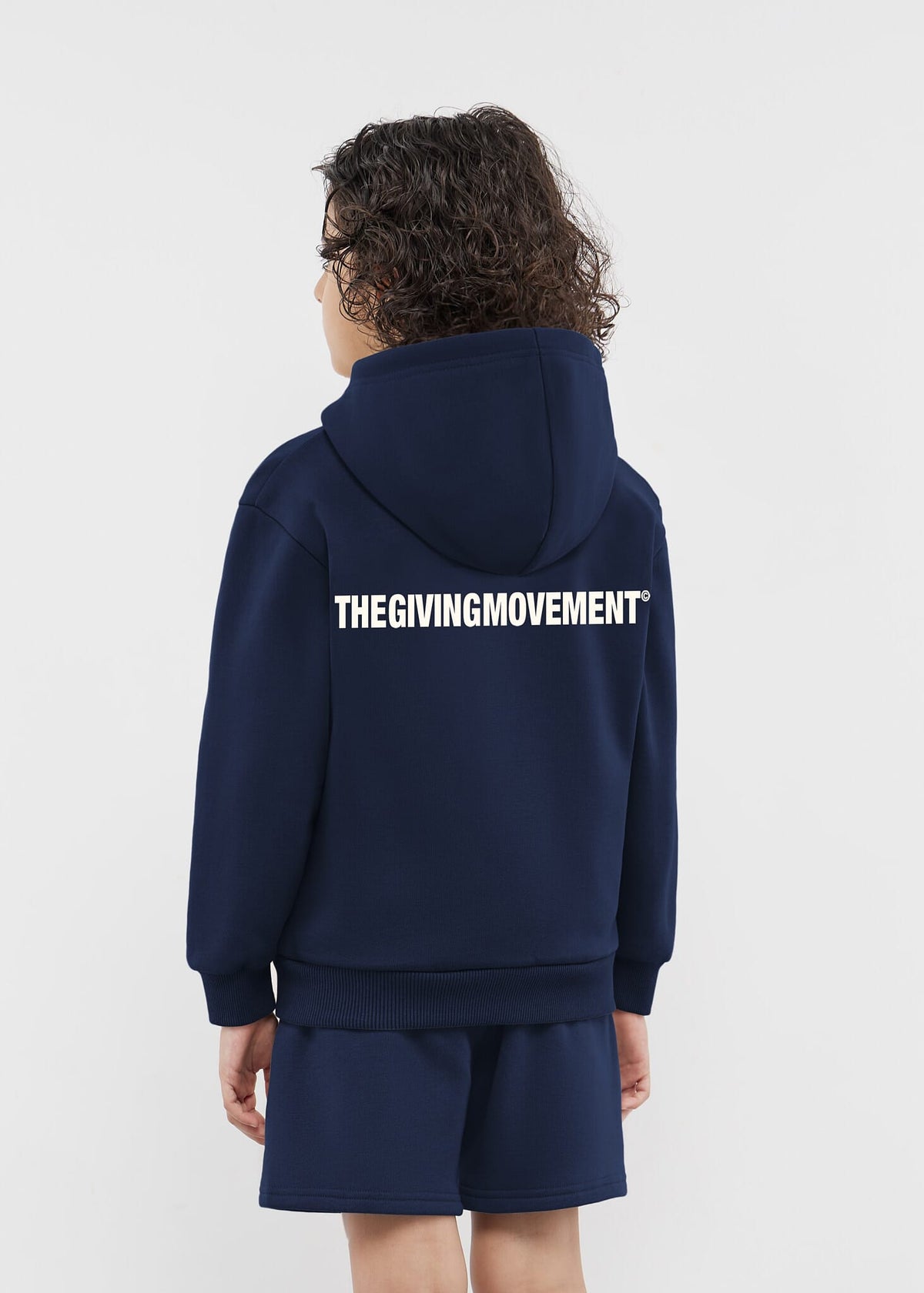 THE GIVING MOVEMENT KIDS COTTON ZIP HOODIE