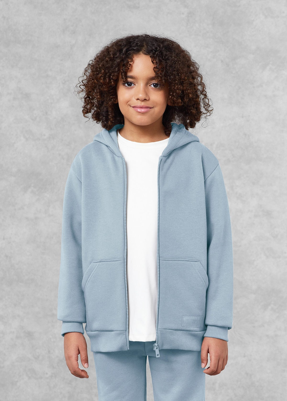 THE GIVING MOVEMENT KIDS COTTON ZIP HOODIE