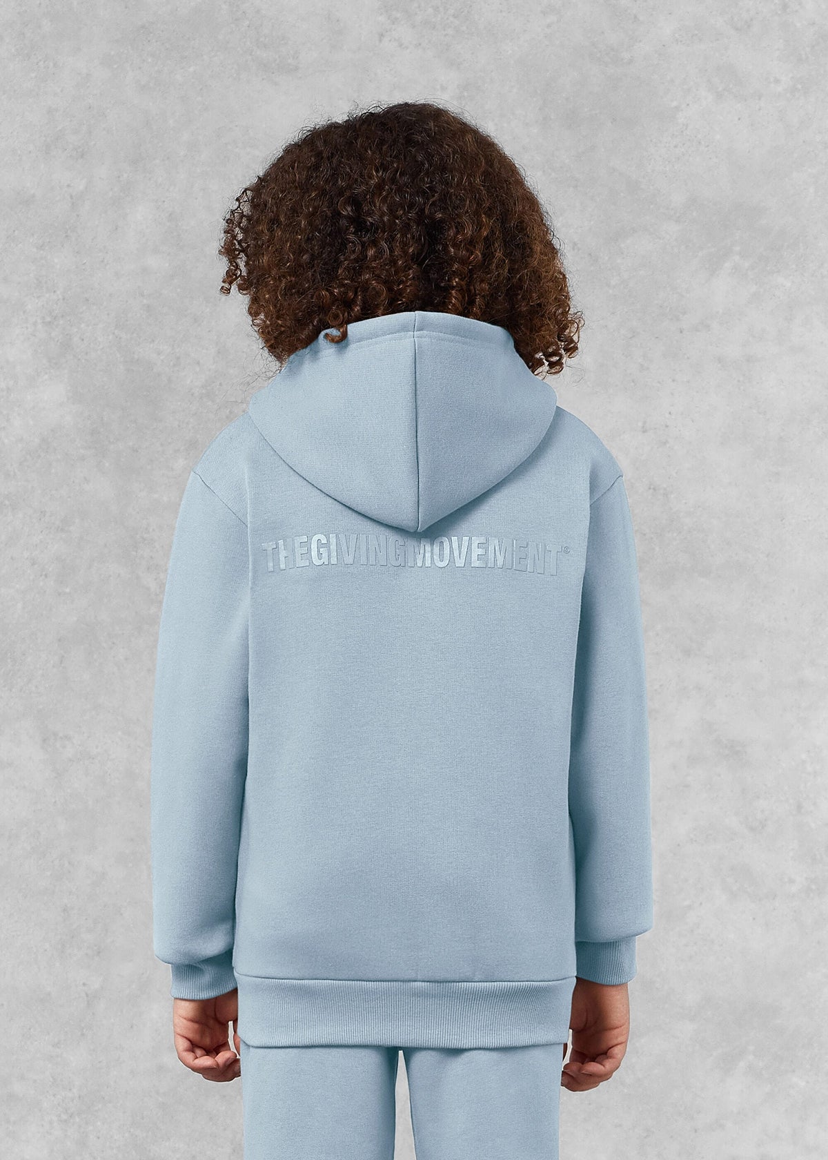 THE GIVING MOVEMENT KIDS COTTON ZIP HOODIE