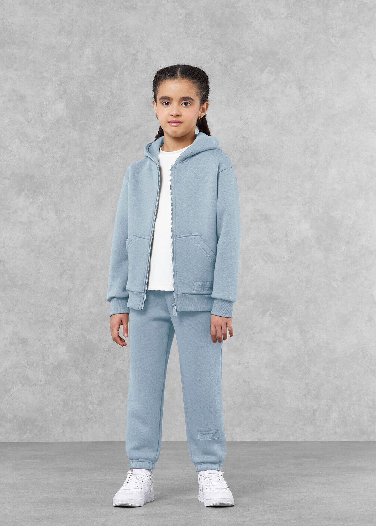 THE GIVING MOVEMENT KIDS COTTON ZIP HOODIE