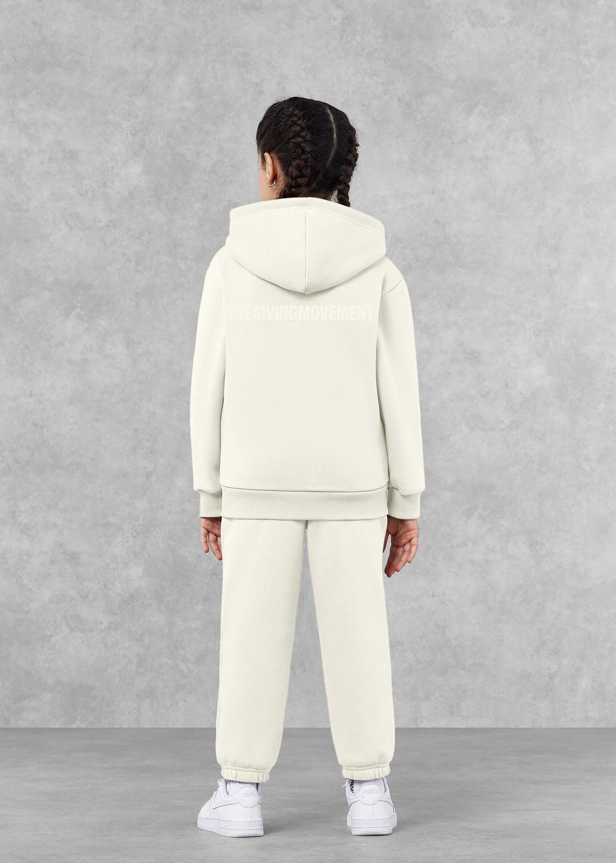 THE GIVING MOVEMENT KIDS COTTON ZIP HOODIE