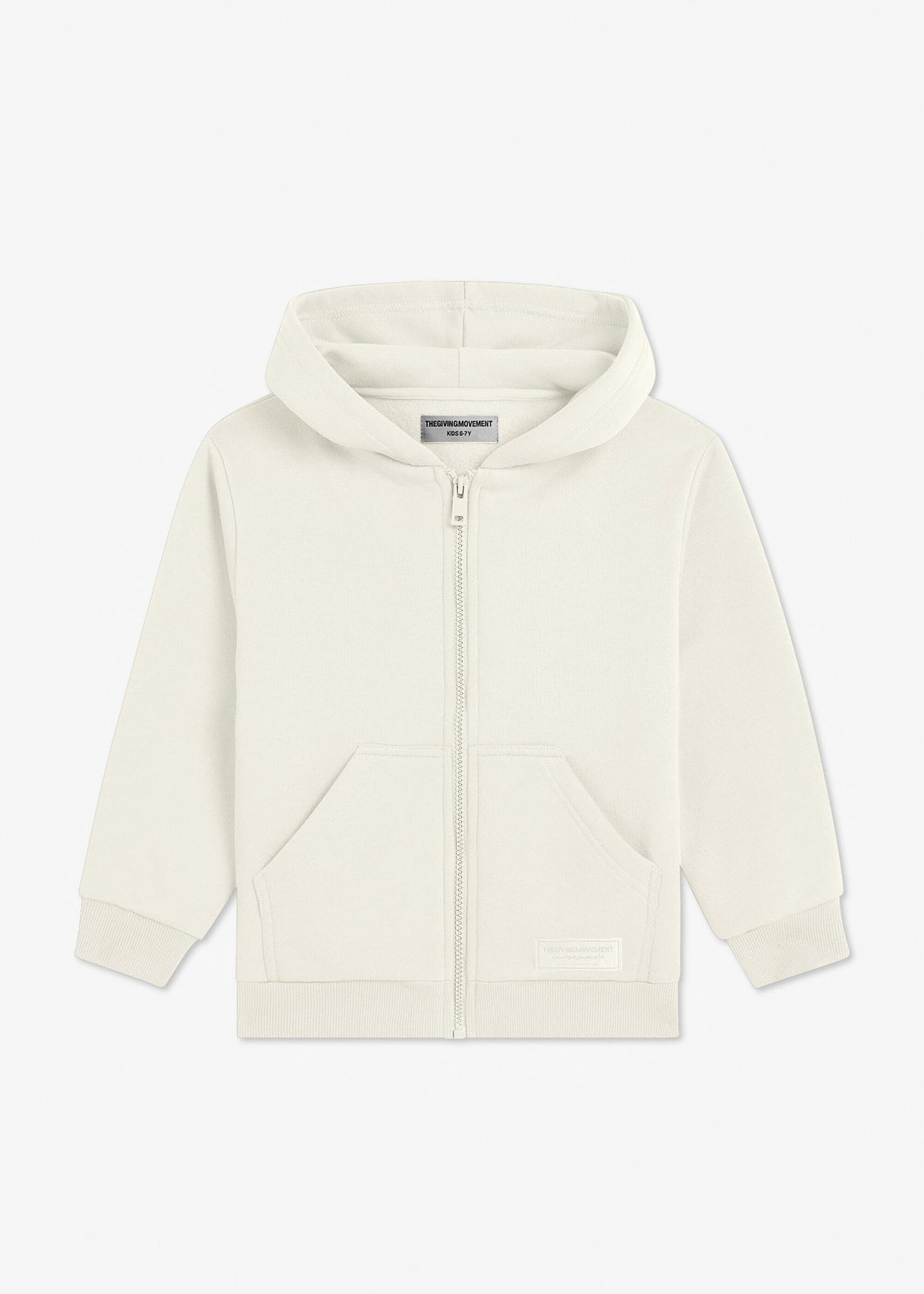 THE GIVING MOVEMENT KIDS COTTON ZIP HOODIE