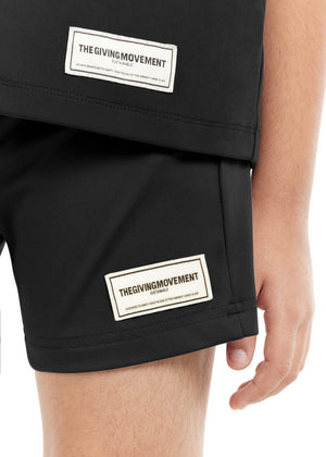 THE GIVING MOVEMENT KID'S ACTIVE SHORTS