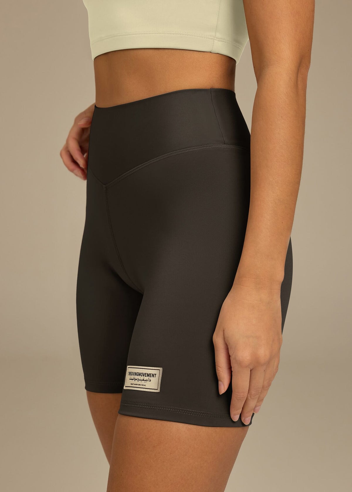 THE GIVING MOVEMENT SOFTSKIN BIKER SHORTS