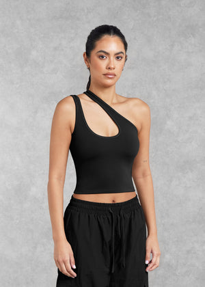 THE GIVING MOVEMENT SOFTSKIN ASYMMETRIC VEST