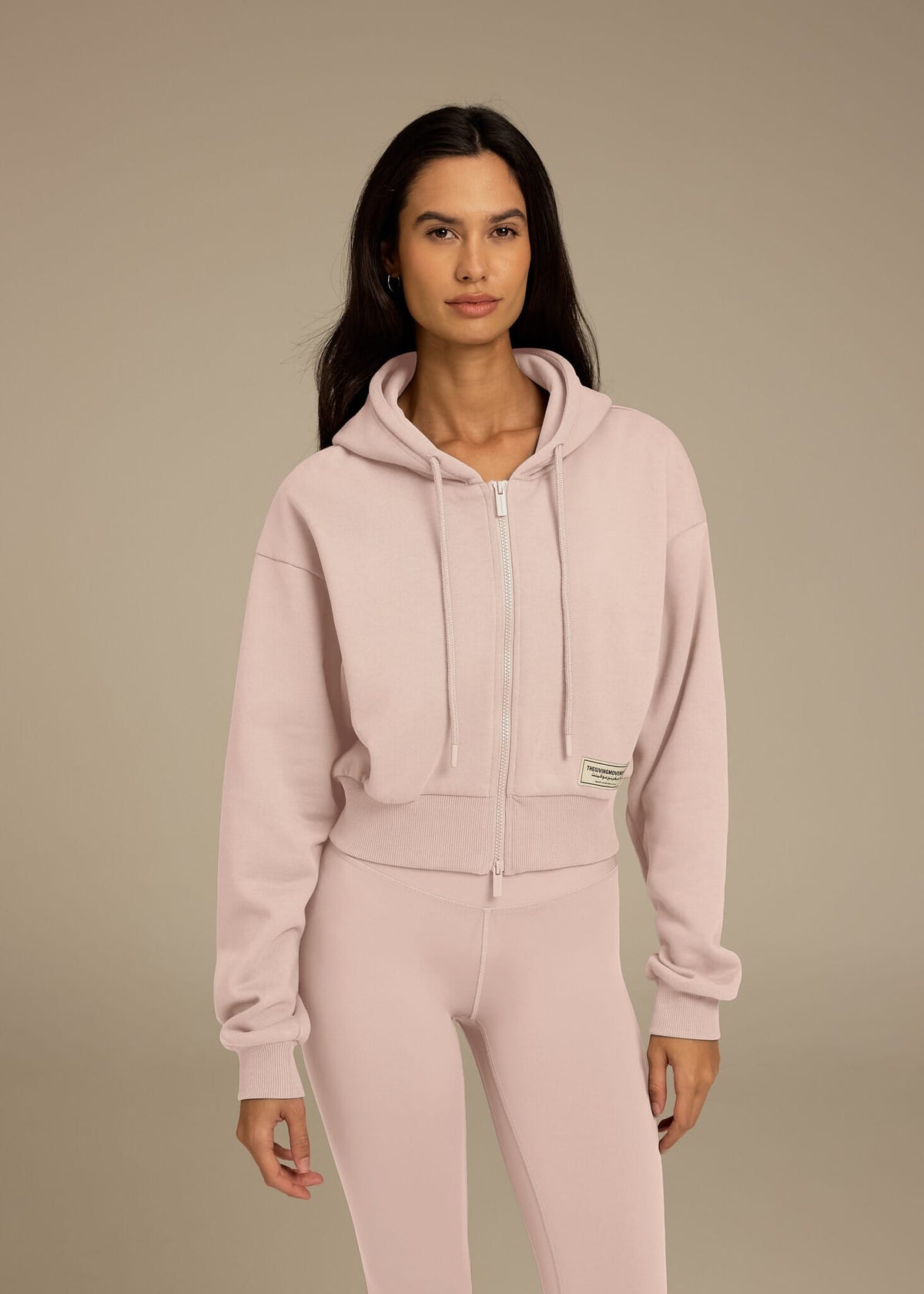 THE GIVING MOVEMENT BATWING ZIP SLEEVE HOODIE