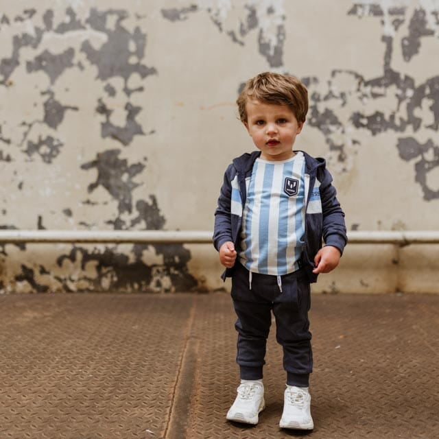 VG X MESSI 3 PCE BABYSUIT LS